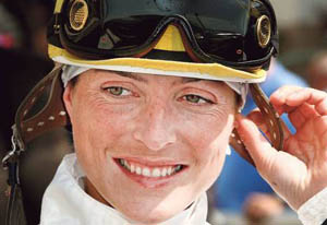 Chantal Sutherland  - a jockey, model and TV personality
