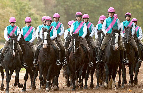 Household Cavalry in Frankel Silks