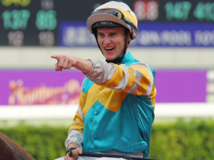 The Number's In! Aussie jockey Zac Purton rode Military Attack