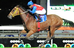 Thunderstruck! Thunder Dance (Karis Teetan) wins the Gr1 L Jaffe Empress Club Stakes