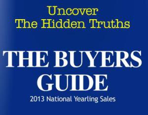 2013 National Yearling Sale Buyers Guide
