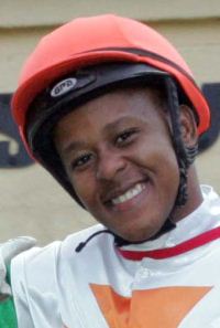 Winning Form-sponsored jockey Muzi Yeni - good ride