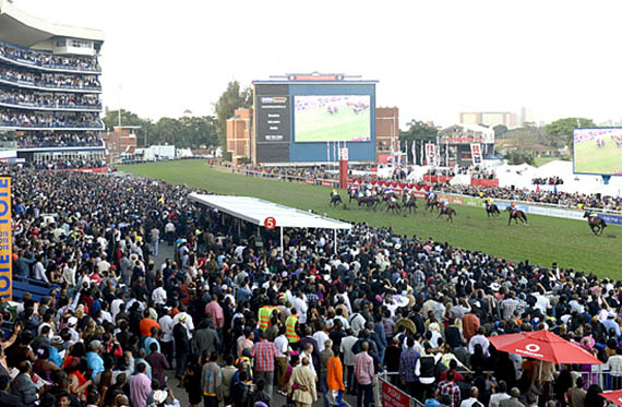 The crowd at Greyville on Saturday