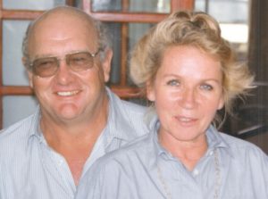 The Late Trevor Armitage and his wife Minou