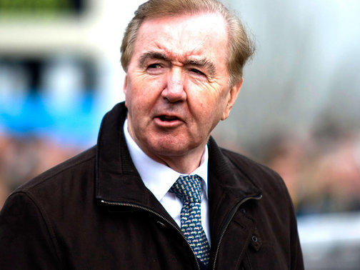 The winning trainer. Dermot Weld 