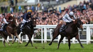 Olympic Glory wins the Gr1 QIPCO Queen Elizabeth II Stakes