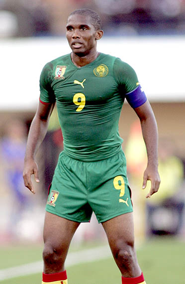 Samuel Eto’o of Cameroon