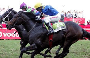 Forest Indigo winning in Greyville 6 July 2013