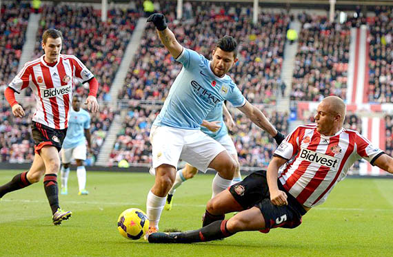 Sergio Aguero of Manchester City