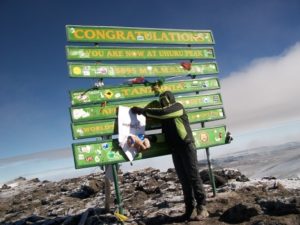 Harry The Horse climbs Kilimanjaro for charity