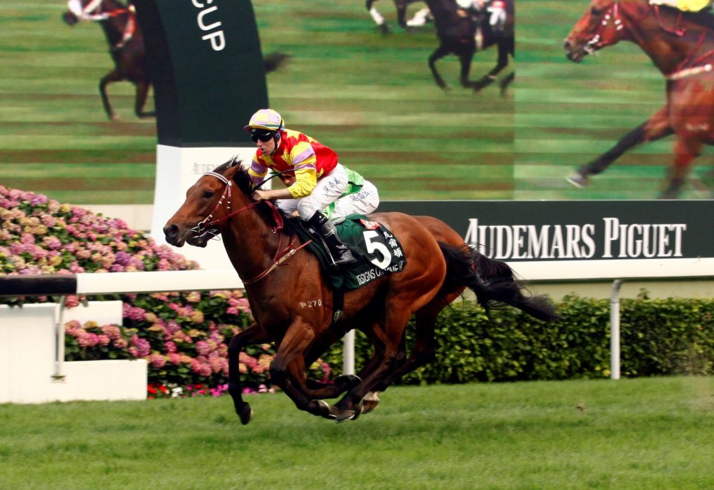 Designs On Rome wins the 2014 Gr1 Audemars Piguet QEII Cup