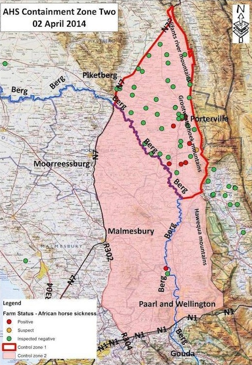 Updated Containment Zone Map