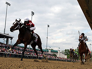 Untapable wins the 2014 Kentucky Oaks