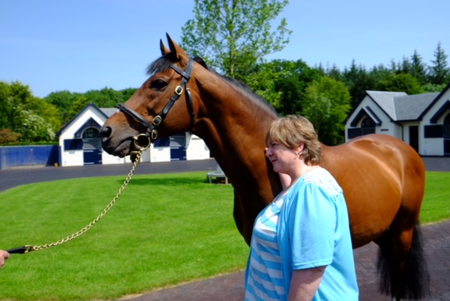 Judy with Galileo