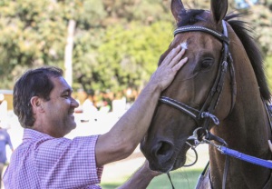 Mike Robinson as formed a stron bond with Blarney Bay (Bay Media)