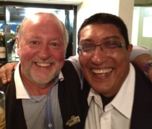 Deez Dayanand with ABC's Dave Scott