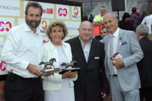 Last winning connections-Paul Lafferty and Mary Liley with Michel Nairac and Robert Mauvis