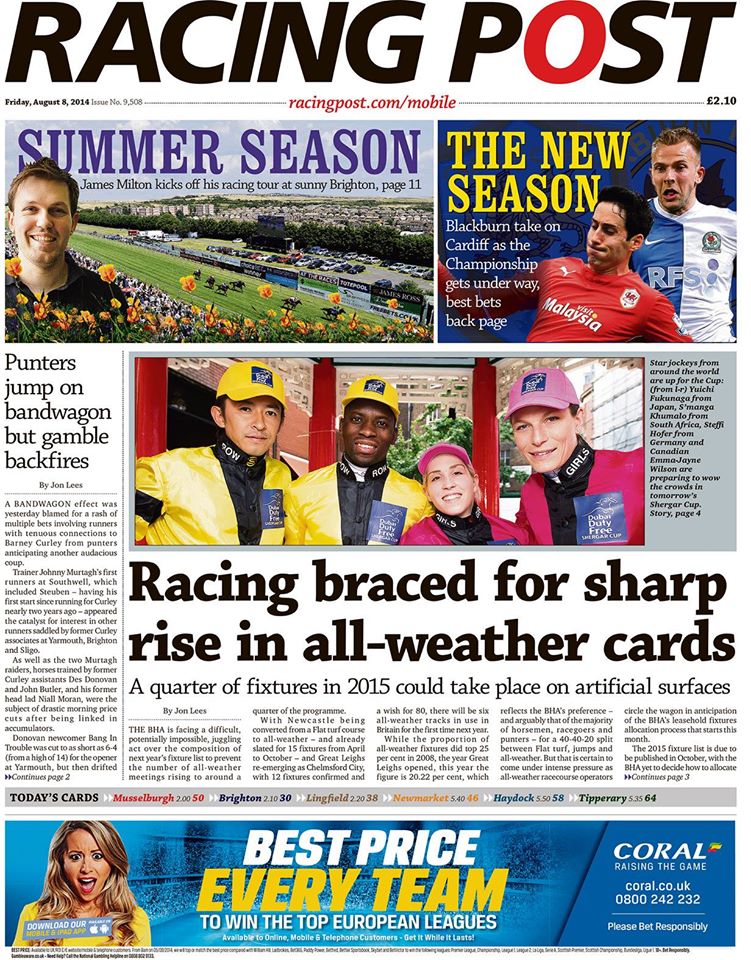 Smanga on Racing Post