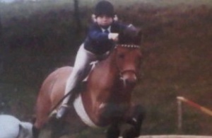 Young Tara - and the pony club scene