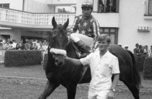 In Full Flight, David Payne and Fernando Toro in the saddle