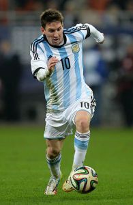 Argentina's Lionel Messi