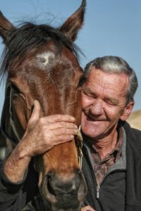 The Greatest Love Of All - trainer Mick Burles with The Cleaner