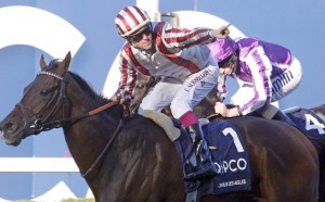 CIRRUS DES AIGLES (Christophe Soumillon) wins The QIPCO Champion Stakes 