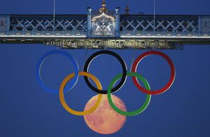 London Olympic rings