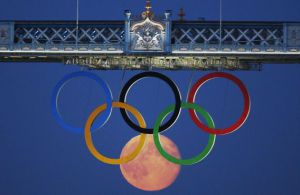 London Olympic rings