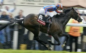 High Chaparral wins the 2002 Epsom Derby