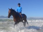 Richard Fourie and Legislate on the beach