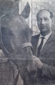 1965 Metropolitan winner, Speciality with trainer Basil Cooper