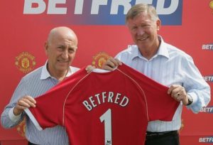 Betfair's Fred Done seen in a file shot with Sir Alex Ferguson