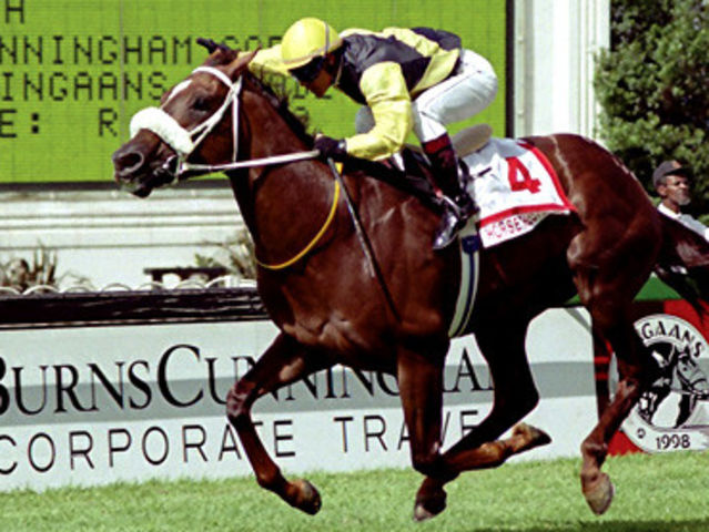 Horse Chestnut wins the 1998 Dingaans