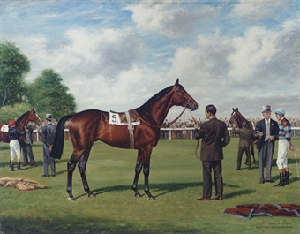 Sir Ivor At Epsom by Richard Stone Reeves