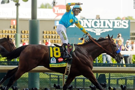 Glory! American Pharoah wins the Kentucky Derby