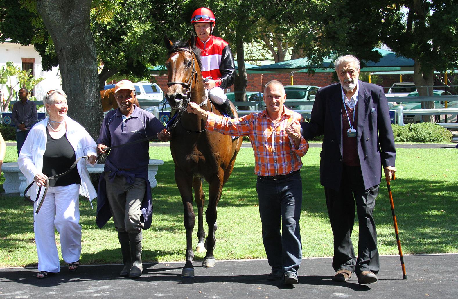 Champery and connections after debut win