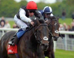 GOLDEN HORN with W Buick wins from right JACK HOBBS 2nd in Dante Stakes at York 14-5-15. THIS IMAGE IS SOURCED FROM AND MUST BE BYLINED "RACINGFOTOS.COM"