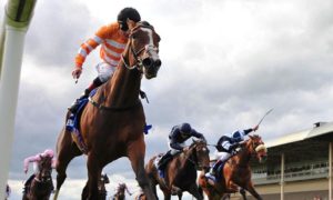 Covert Love wins the Irish Oaks ( Pat Healy/PA Wire)