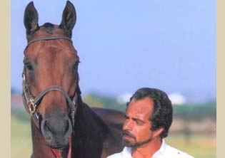 Goofy with the late Buddy Maroun