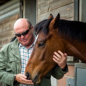 Marsh Shirtliff spending some quality time with his colt (credit: hamishNIVENPhotography)