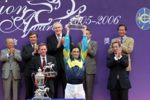 13 time Hong Kong champion jockey, Doug Whyte 