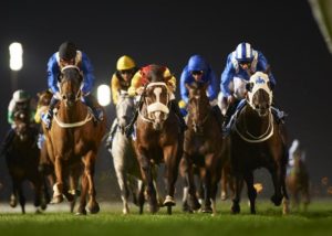 Anaerobio (ARG) (Mike de Kock – Christophe Soumillon) wins the Bab Al Shams Desert Resort And Spa Handicap