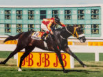 La Fabulous wins the 1996 J&B Met