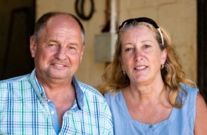 Terry and Annabel Andrews (photo: hamishNIVENPhotography)