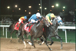 1998 Dubai World Cup - Silver Charm (photo: Dubai Racing Club)