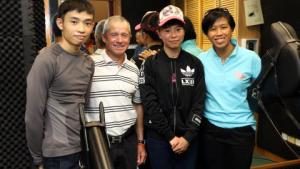 Felix Coetzee mentors HKJC apprentices Kei Chiong and Jack Wong