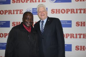 2015 winner Alexious Shoko with Minister Alan Winde