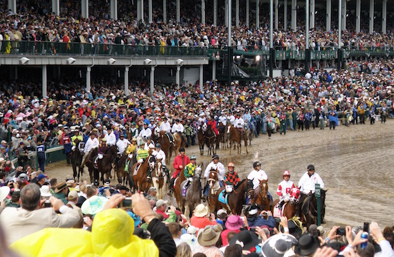 Kentucky Derby post parade