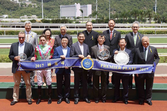 Callan Murray wins Gr3 Premier Plate on Horse Of Fortune (photo: HKJC)